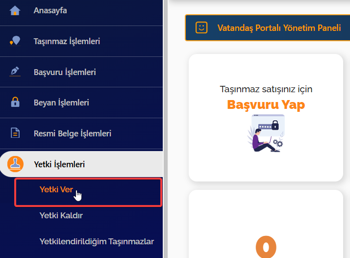 WebTapu Üzerinden Ofis/Danışman İlan Yetkilendirme 2 image 2 -